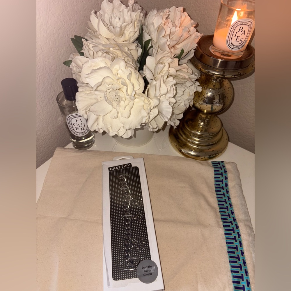 Casetify Silver Phone Chain